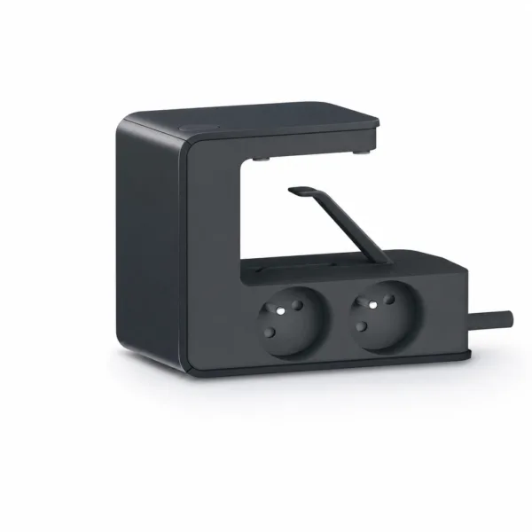 Multiprise clip-on 4 prises avec 2 ports USB