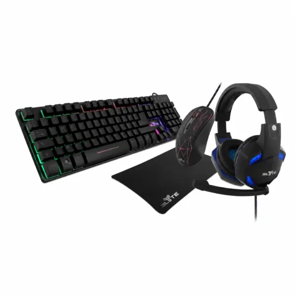 Pack Gaming Elyte 4en1 avec clavier