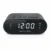 Muse Radio-Réveil M-10 CR Noir, Double Alarme, Tuner FM PLL, Affichage LED