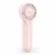 Mini ventilateur de poche rose 3 vitesses