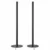 Nedis SmartLife Lampes de table connectées Wi-Fi RGBIC, lot de 2, métal noir, 55 cm, 72 LED, compatible Alexa & Google Home