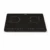 Nedis Plaque à Induction Posable Double Foyer, 3500 W, 2 Zones Indépendantes, Commandes Tactiles, Noir